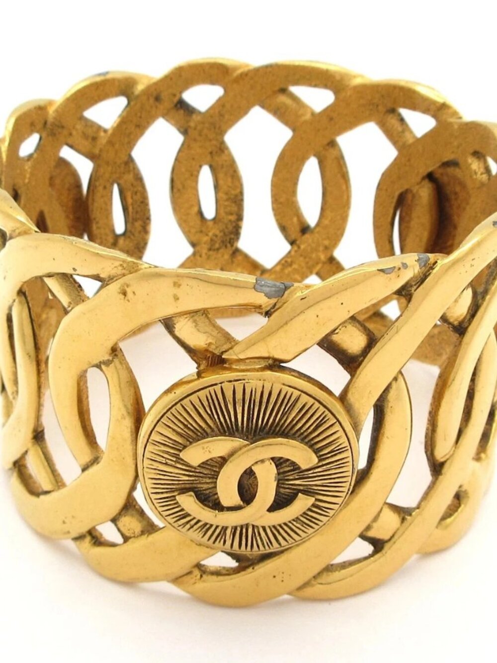 CHANEL Coco - Gold Hardware Bangle
